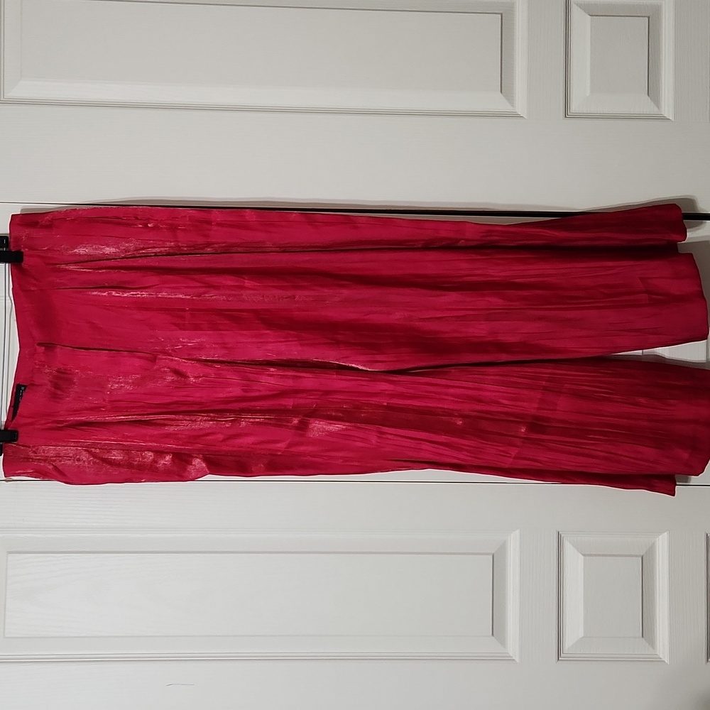 NWT Zara Wrinkled Effect Wide Leg Pant. Size L - Picture 3 of 8